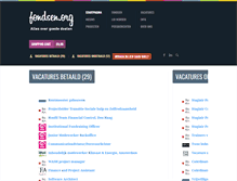 Tablet Screenshot of fondsen.org